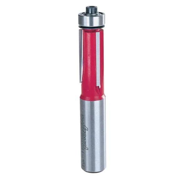 Triple Flute Flush Trim Router Bit - 1/2" D - Shank:1/2" - Cutting Length:1"